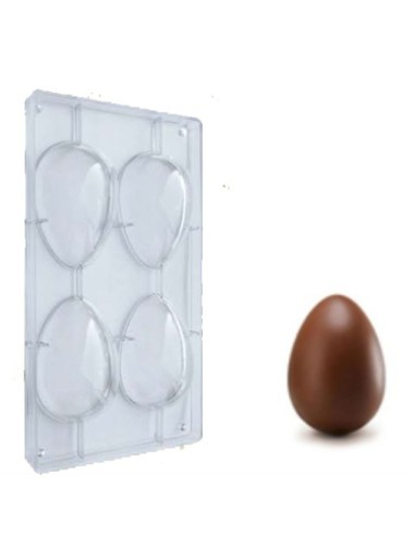 Eierschokoladenform 100gr 124x85 mm