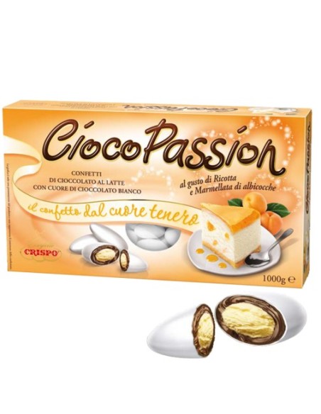 Konfetti Ciocopassion Ricotta und Aprikosen 1KG