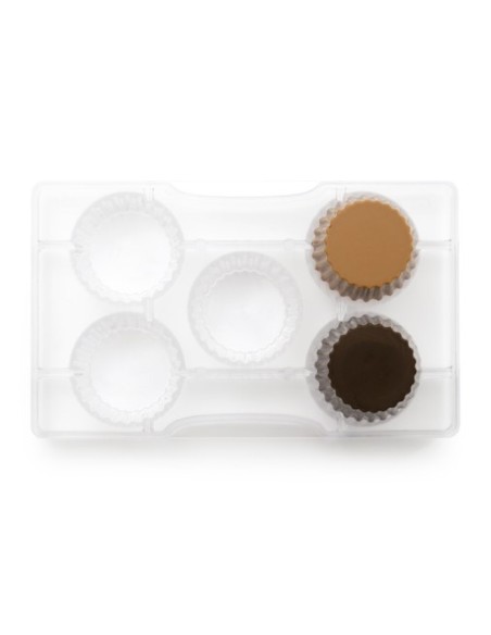 Stampo cioccolatino pirottino 40 X h 28 mm