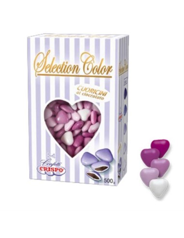 Confetti cuoricini Mignon SelecColor lilla 500g