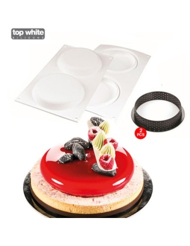 Stampo in silicone Kit Tarte Ring 150 + 2 anelli