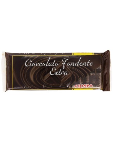 Crispo Extra Dunkle Schokolade 300gr