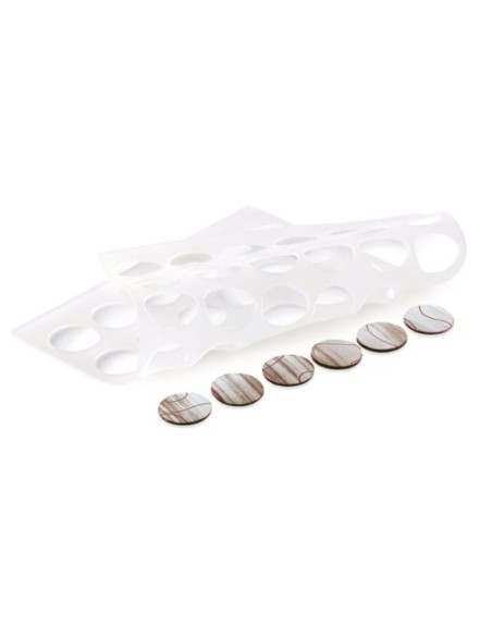Chablon Runde Silikonform 30mm 42St