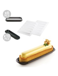 Silikonform Kit Tarte Ring...