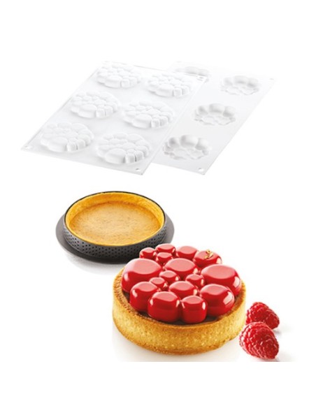 Silikonform Kit Tarte Ring Paradis 80mm