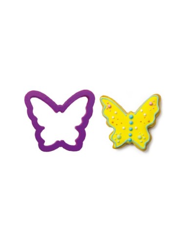 Schmetterlings-Kunststoffschneider 7 x 6 x 2,2 h cm