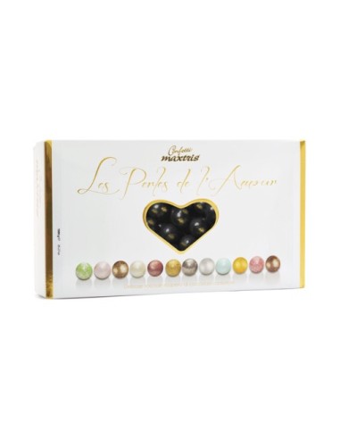 Confetti Maxtris Les Perles de L'Amour Schwarz-Gold Schwarz-Gold-Perlen