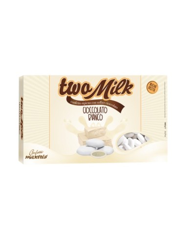 Konfetti Maxtris TwoMilk White Chocolate 1Kg