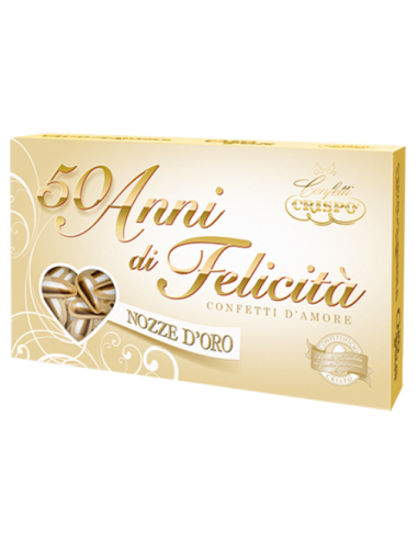 Crispo Confetti Goldgold mit Mandeln...