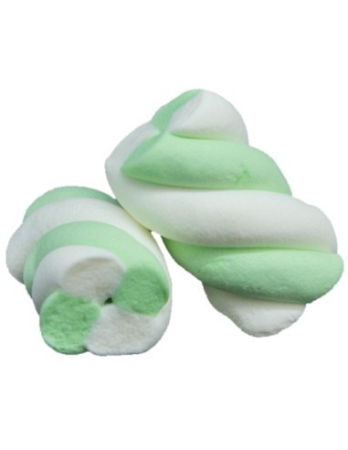 Marshmallow Extrudiertes grünes Geflecht Bulgari 1 KG