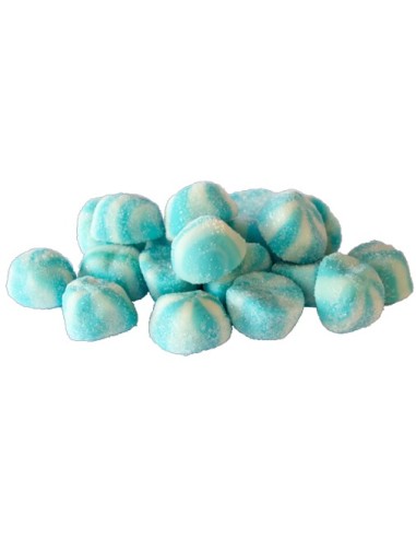 Gesüßte Blue Twist Gummibonbons 1kg