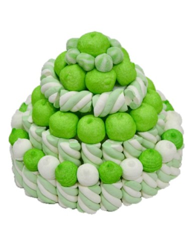 Torta piccola di Marshmallows Verde 580 gr