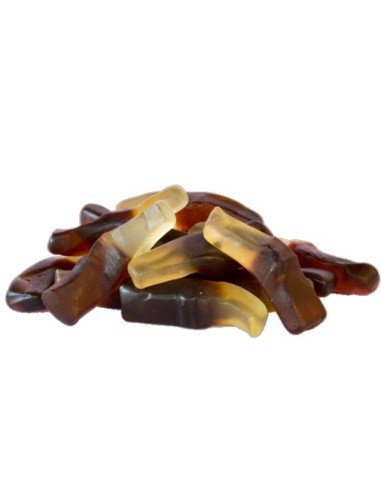 Gummibonbons Glänzende Cola-Flaschen 1kg