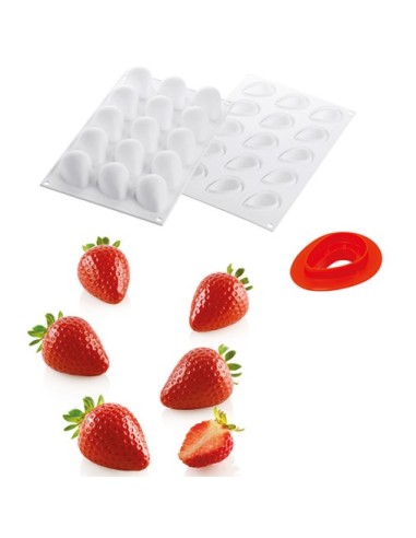 Stampo in silicone Fragola 30