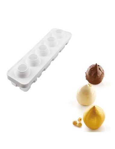 Silikonform Haselnuss 125 + Stütze