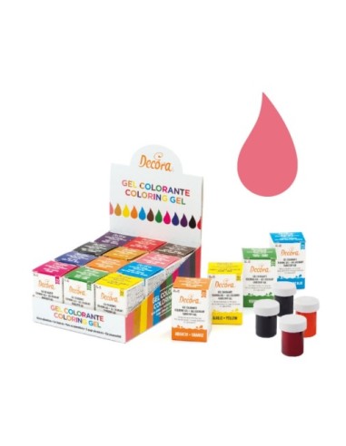 Gel-Farbstoff Babyrosa 28g Decora