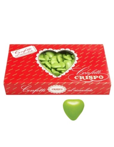 Crispo Confetti Amorini Verdi 1Kg
