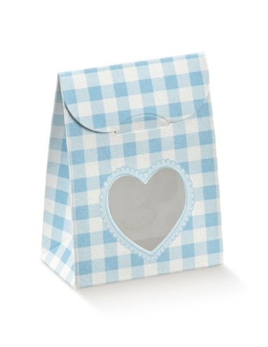 Hellblaue Teddybär-Tasche mit Flosse....