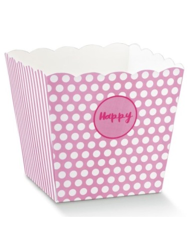 Happy Vase Pink-Fuchsia 150x150x180 mm