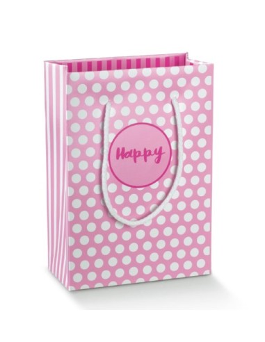 Happy Shopper Tasche Pink-Fuchsia 130x70x180 mm