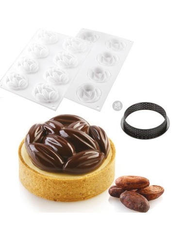 Stampo in silicone Kit Tarte Ring Cocoa 70 mm