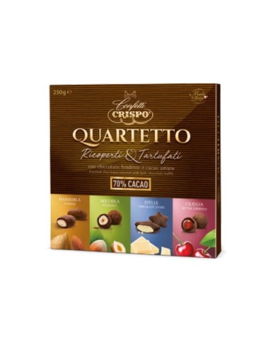 Crispo Quartett bedeckt & getrüffelt...