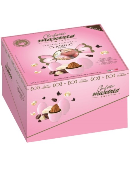 Konfetti Maxtris Sweet Arrival Twist Pink 500gr
