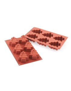 Stampo silicone 6 pino Natale