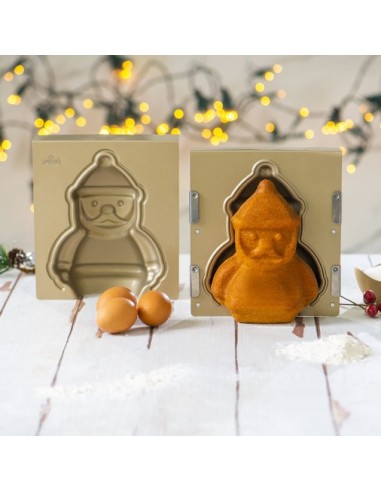 3D-Weihnachtsmannform 15,5x8xh20 cm +...