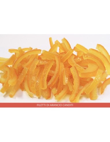 Filetti di arancia canditi Ambrosio 900 gr