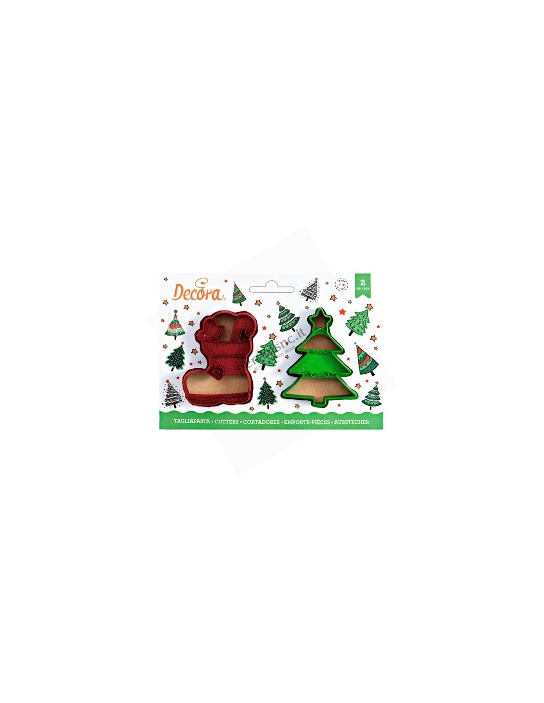 Excelsa 2 Stampi In Silicone Albero Di Natale | 29x17x2,3 Cm, Per Forno E Microonde, Lavastoviglie, Marroni, Cottura Dolci