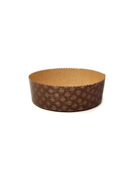 90 niedrige Panettone-Formen aus Papier 500gr