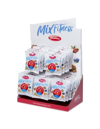 Espositore Mix Fitness (Frutta Secca) 50pz da 30gr