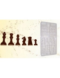 Stampo cioccolato scacchi...