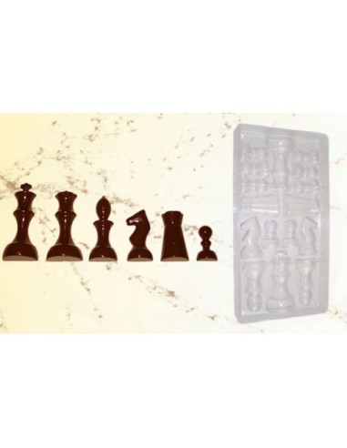 Stampo cioccolato scacchi 135gr