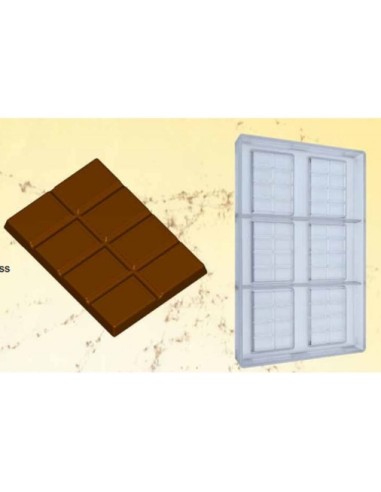 Schokoladenformriegel 25gr 75x53xh5,8 mm