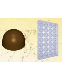 Runde Schokoladenform 10gr...