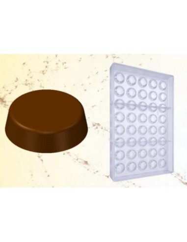 Komprimierte Schokoladenform 2gr 20xh5,7 mm