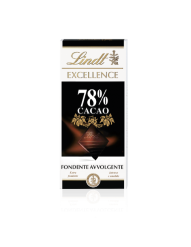 Tavoletta al cioccolato fondente 78% 100gr