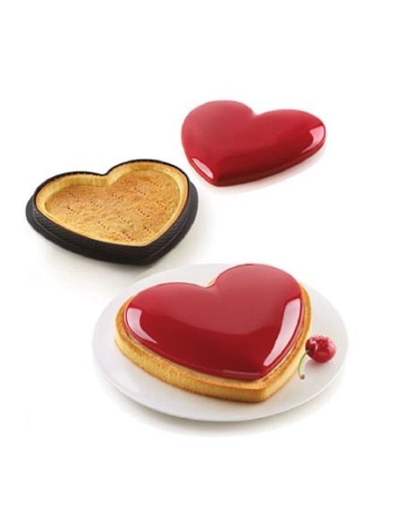Silikonform Kit Tarte Mon Amour + 1 Ring