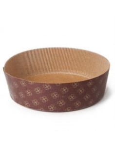 5 Stampi panettone basso in...
