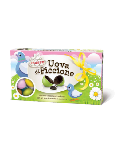 Uova di Piccione Confettate Ciocolato Fondent 500g