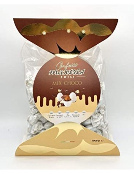 Konfettibeutel Maxtris Twist Mix Choco 1kg