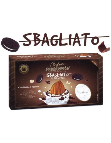 Konfetti Cioccomandorla Falscher Keks 1kg