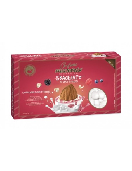 Konfetti Cioccomandorla Falsche Rote Früchte 1kg