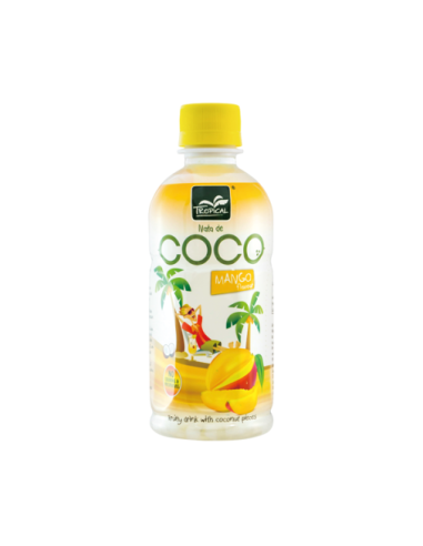 Nata de Coco Drink mit Kokosnuss und Mango 320ml
