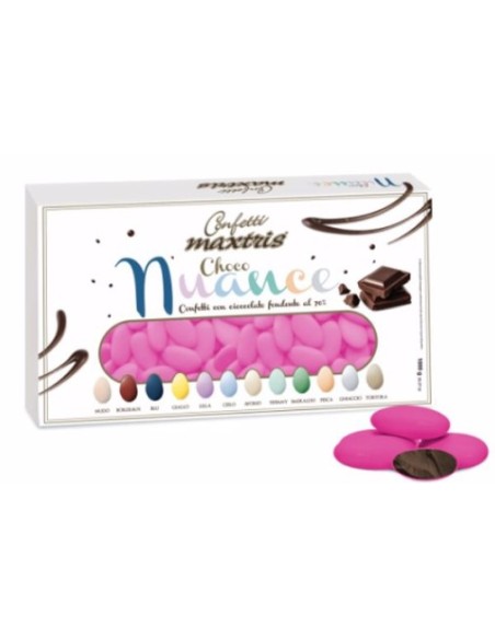 Konfetti Maxtris Choco Nuance Magenta 1kg - Fuchsia