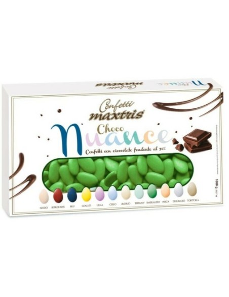 Konfetti Maxtris Choco Nuance Smeraldo 1kg