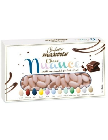 Confetti Maxtris Choco Nuance Nudo 1kg
