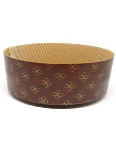 5 Stampi panettone basso in...